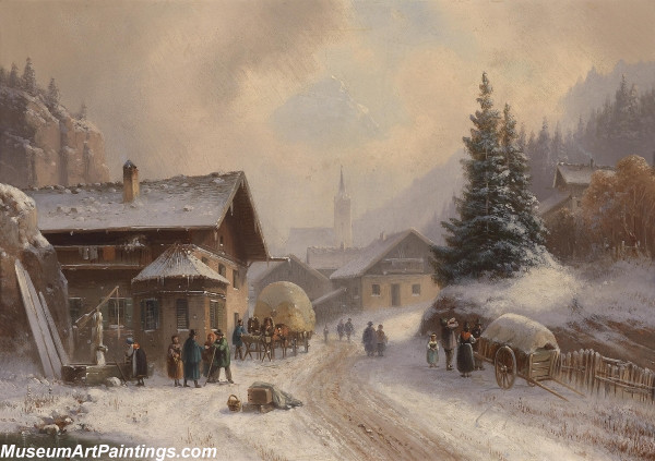 Classical Landscape Oil Painting M892