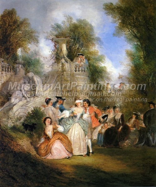 Classical Oil Paintings Pastoral Celebration