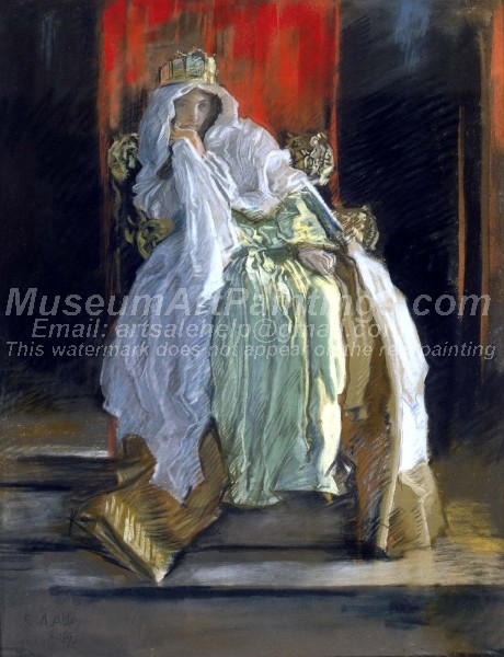 Classical Oil Paintings The Queen in Hamlet