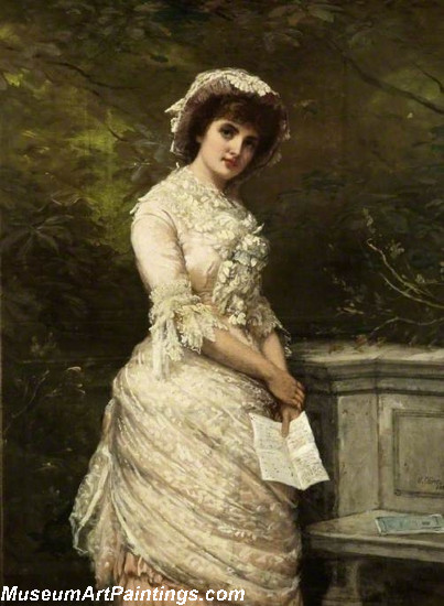 Classical Paintings The Billet Doux
