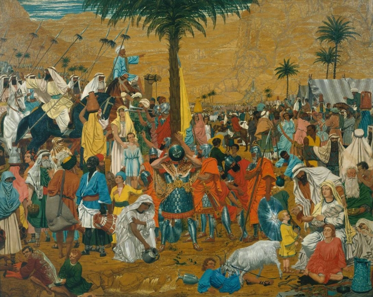 Classical Paintings The Flight out of Egypt