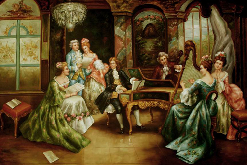 Classical People Oil Painting 047