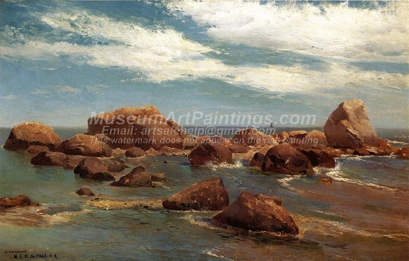 Coastal Scene Rocky Coast