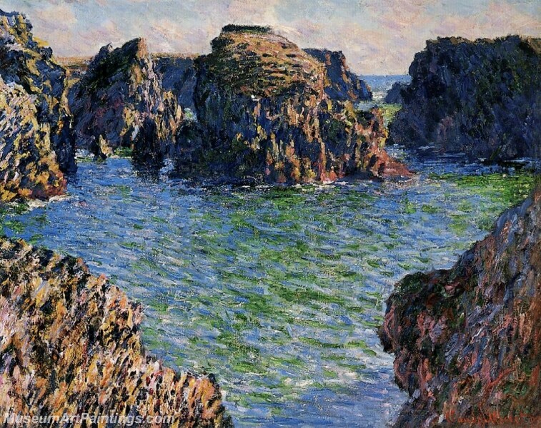 Coming into Port Goulphar Belle Ile Painting