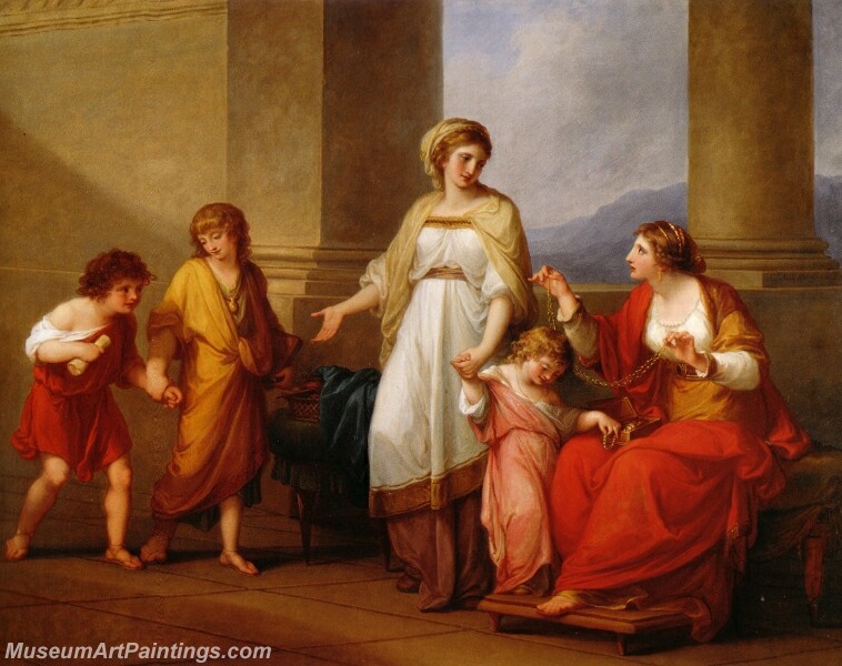 Cornelia Mother Of The Gracchi Painting