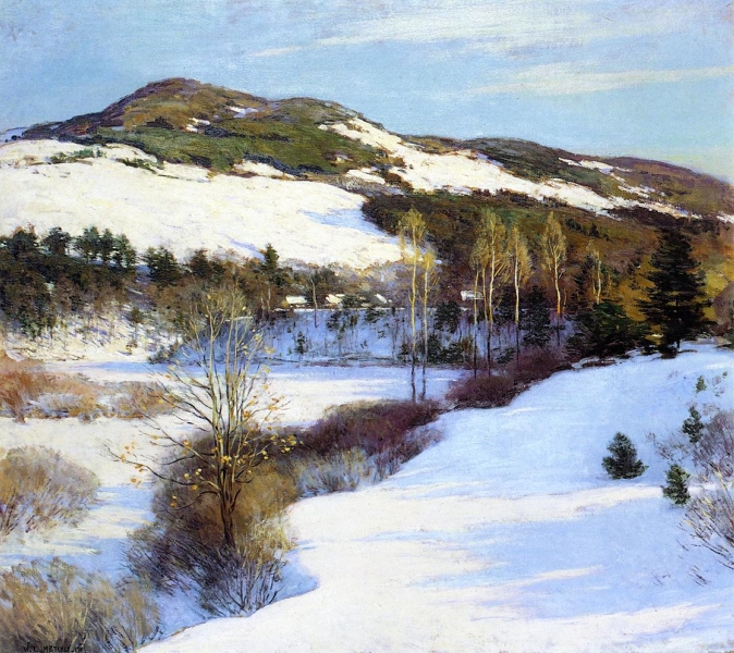 Cornish Hills by Willard Leroy Metcalf