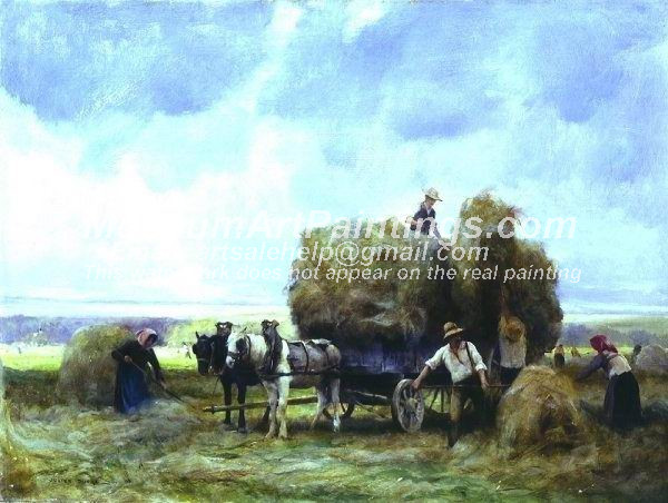Countryside Oil Painting 012