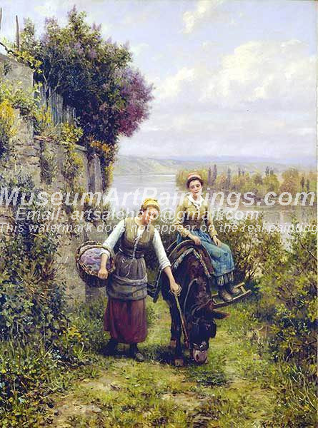 Countryside Oil Painting 024