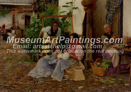 Countryside Oil Painting 049