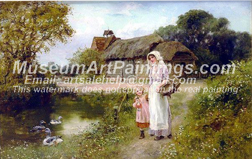Countryside Oil Painting 051