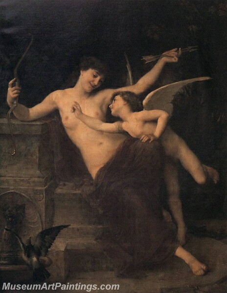 Cupid Disarmed Painting