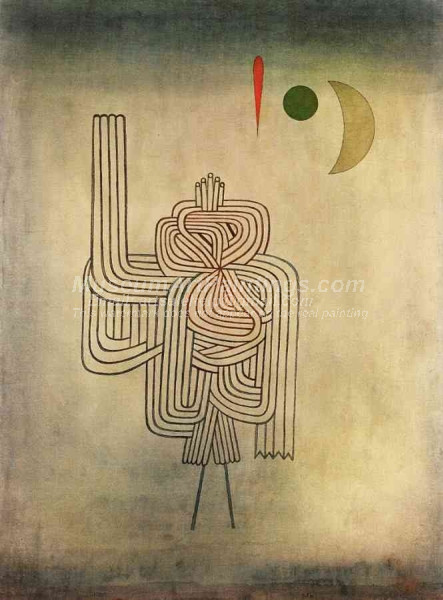 Departure of the Ghost by Paul Klee