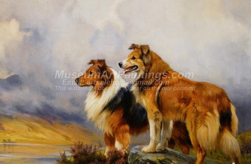 Dog Oil Paintings 003