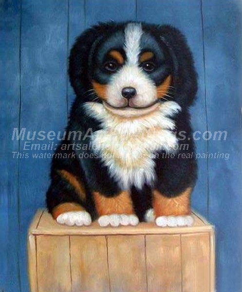 Dog Oil Paintings 014