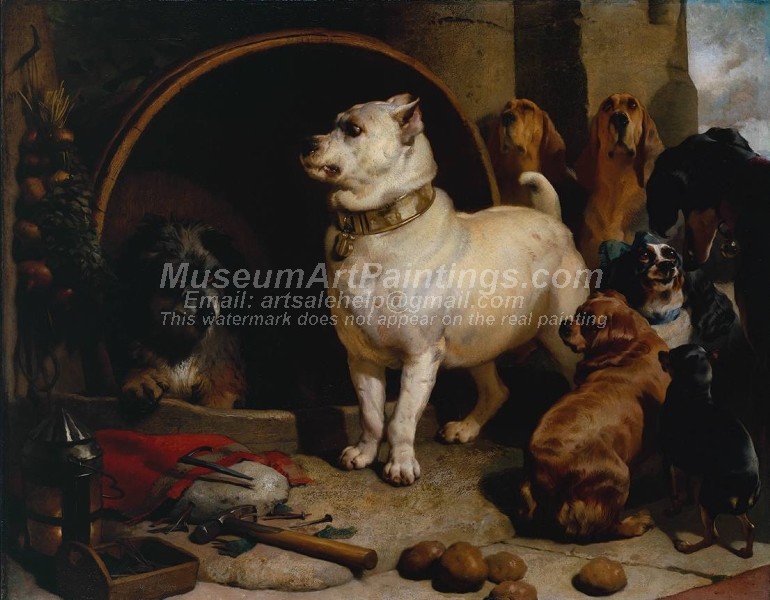 Dog Oil Paintings 016