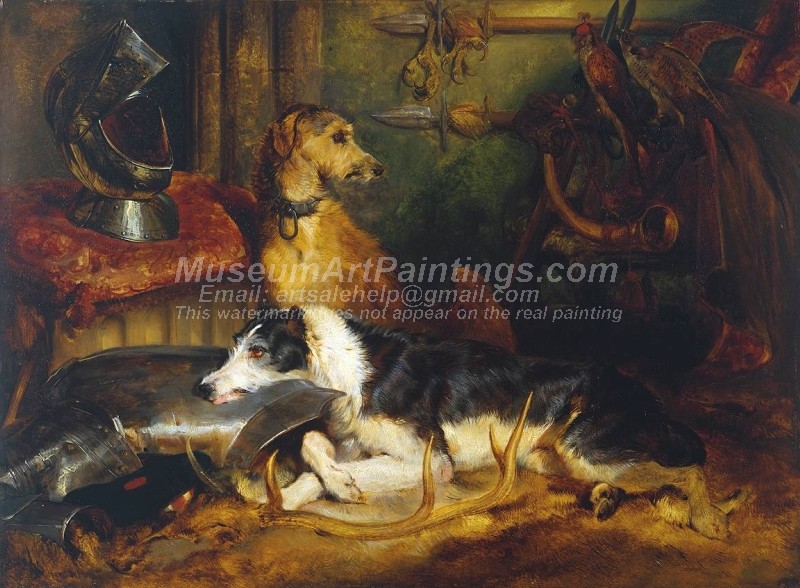 Dog Oil Paintings 018