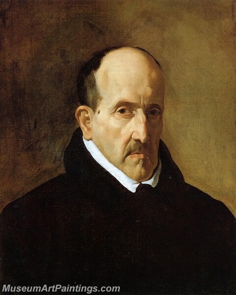 Don Luis de Gongora y Argote Painting