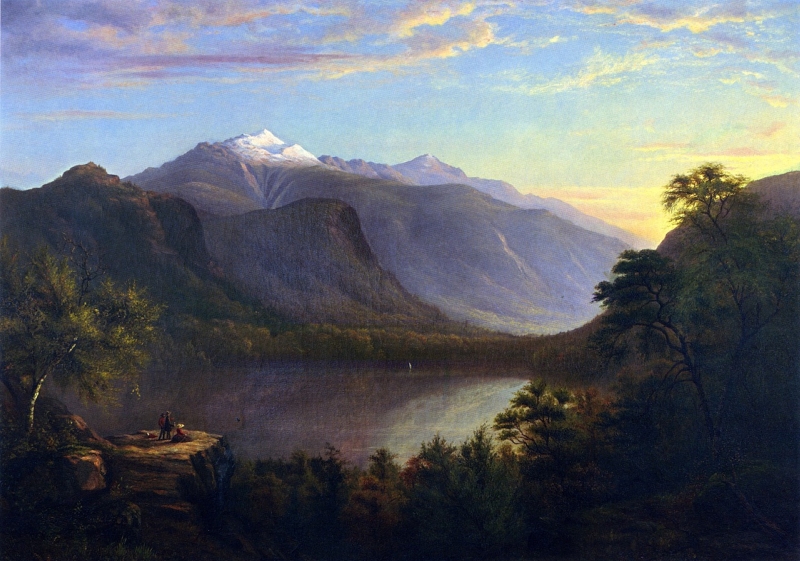 Echo Lake Franconia Mountains New Hampshire