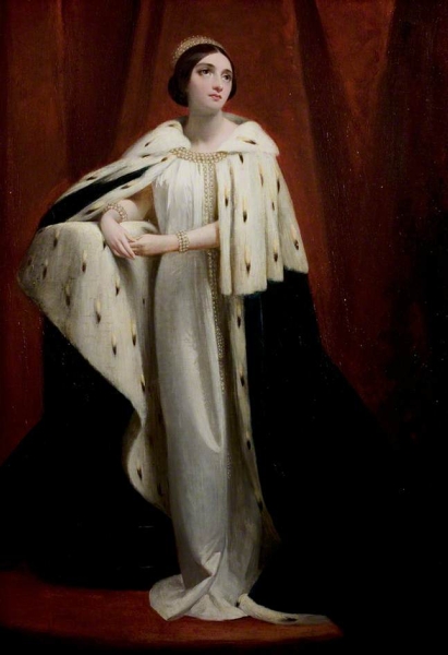 Ellen Tree Mrs Charles Kean as Hermione by Charles Robert Leslie