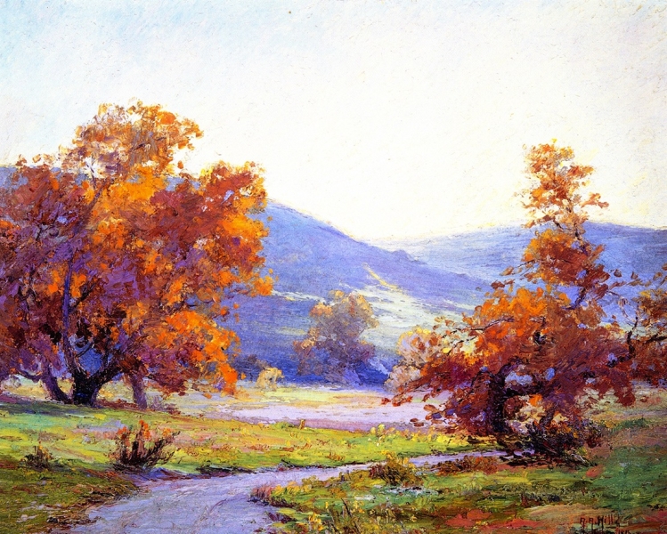 Fall Orange County Park by Anna Hills