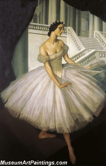 Famous Ballet Paintings Portrait of Ballerina Anna Pavolva