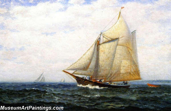 Famous Boat Paintings Cruising Yacht
