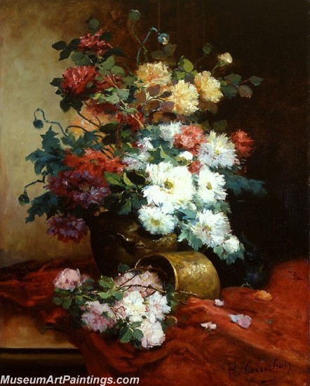 Famous Classical Flower Oil Paintings 011