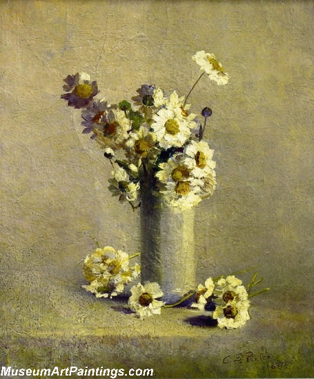 Famous Classical Flower Paintings Daises