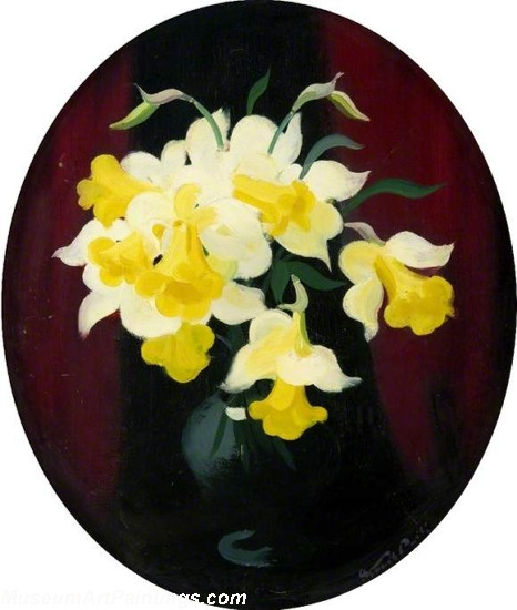 Famous Flower Paintings Daffodils