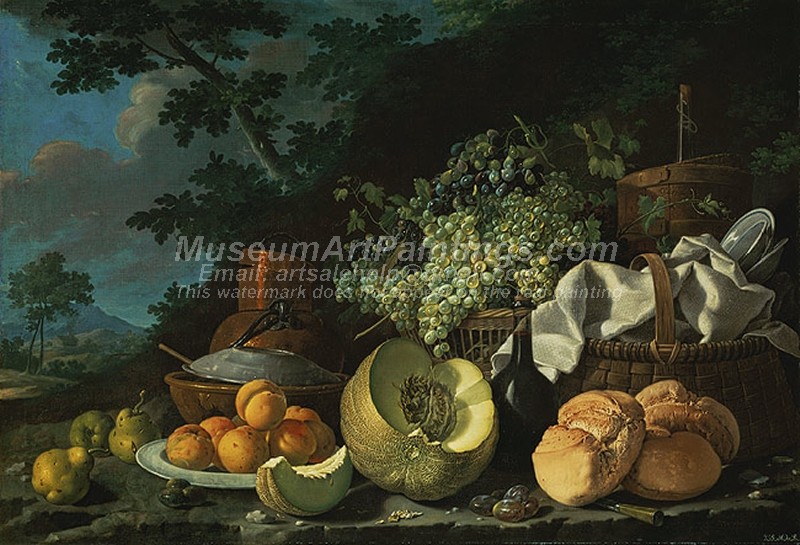 Famous Fruit Paintings The Afternoon Meal