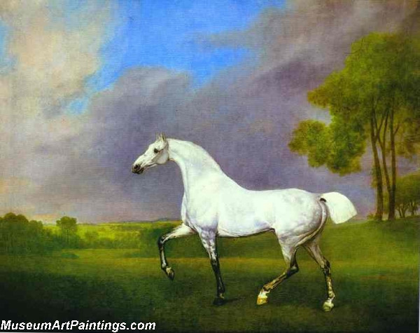Famous Horse Painting A Grey Horse