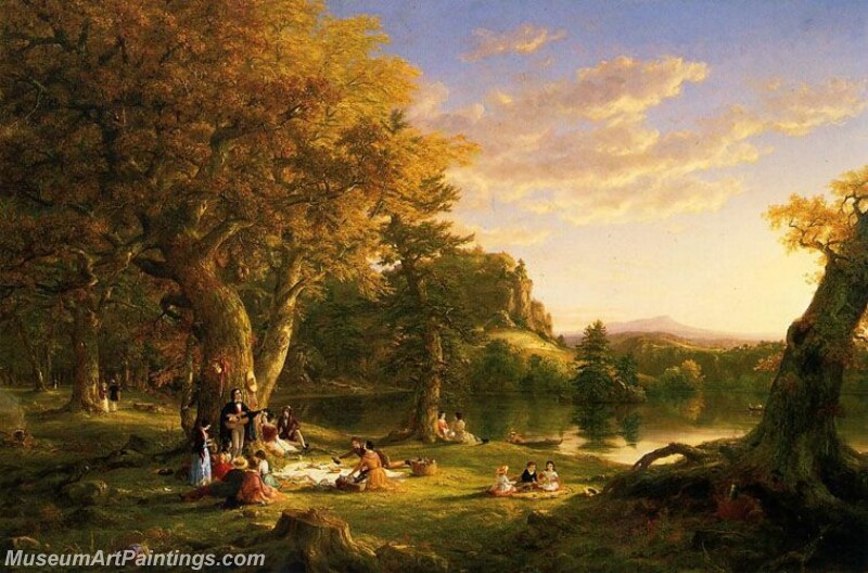 Famous Landscape Paintings MD018