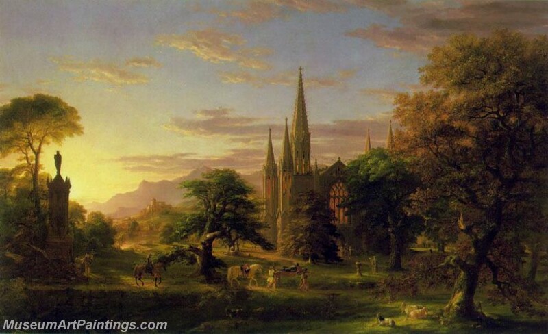 Famous Landscape Paintings MD019