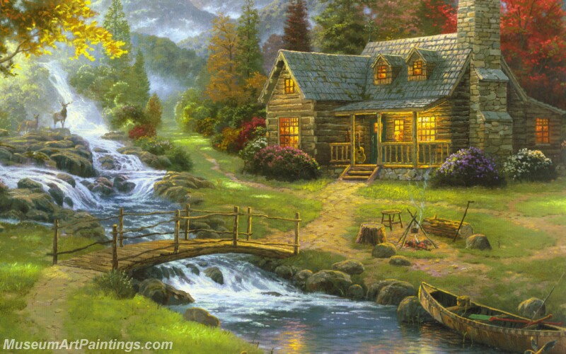 Famous Landscape Paintings MD020