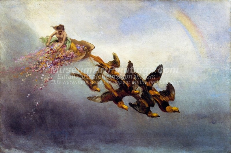 Famous Oil Paintings The Four Seasons Spring
