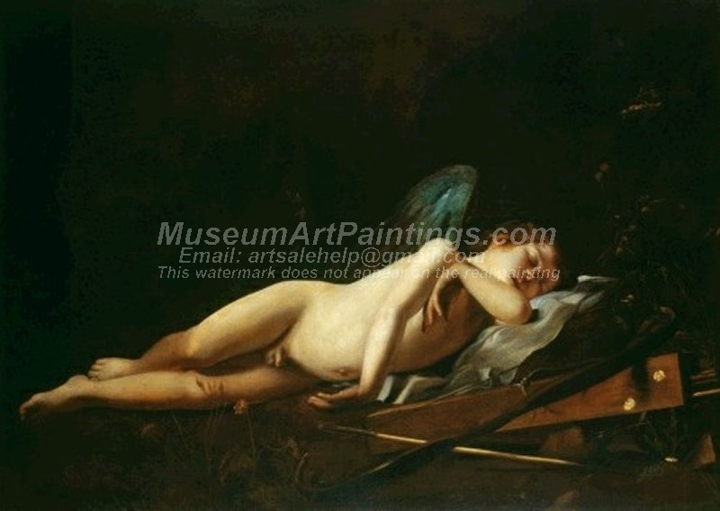 Famous Paintings Cupid Sleeping