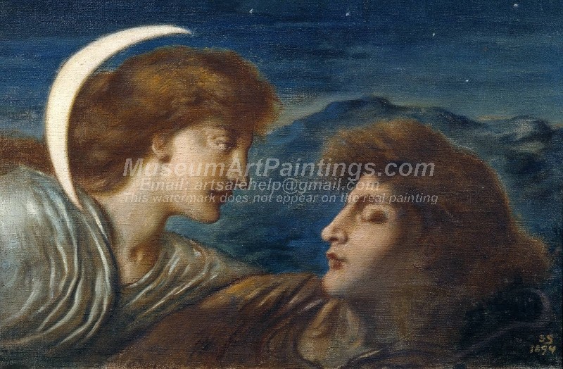 Famous Paintings The Moon and Sleep