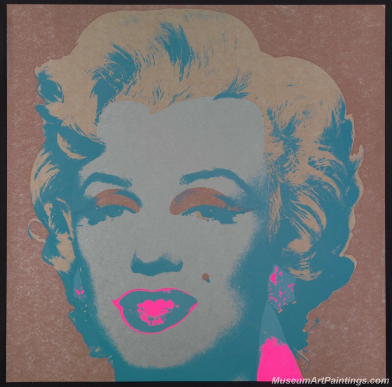 Famous Pop Art Paintings Marilyn Monroe by Andy Warhol PAP73