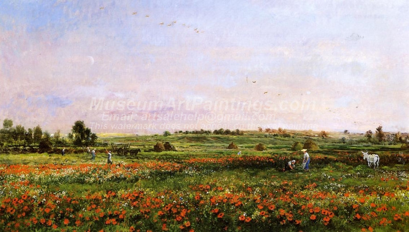 Fields in the Month of June by Charles Francois Daubigny