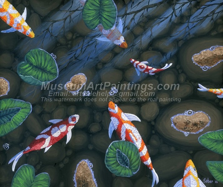 Fish Oil Paintings 005