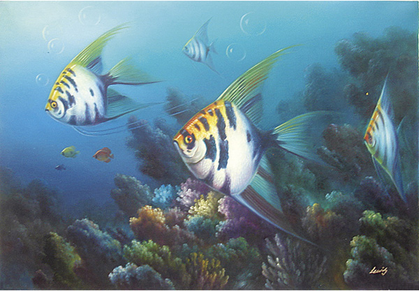 Fish Oil Paintings 020