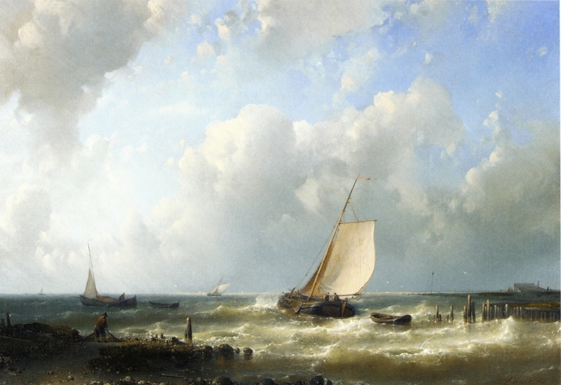 Fishing Boats Setting Out