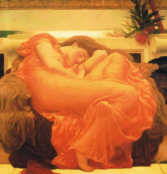 Flaming June by Sir Frederick Lord Leighton