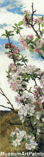 Flower Garden Paintings Apple Blossoms