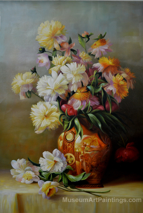 Flower Oil Painting Peonies