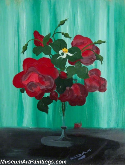 Flower Oil Painting Roses 4