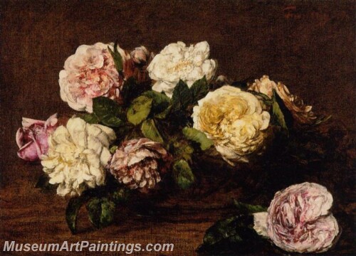 Flowers Roses Painting