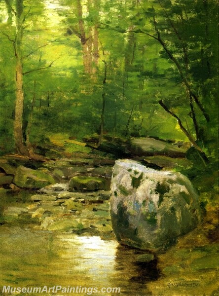Forest Brook Painting