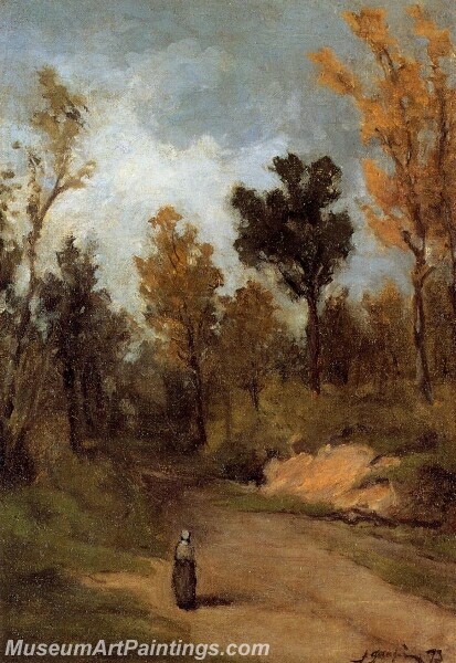 Forest Path Painting