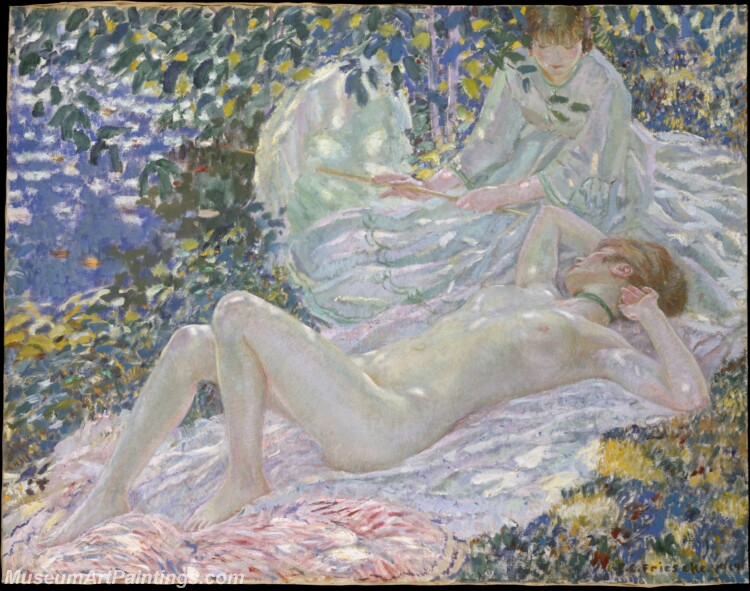 Frederick Carl Frieseke Summer Painting